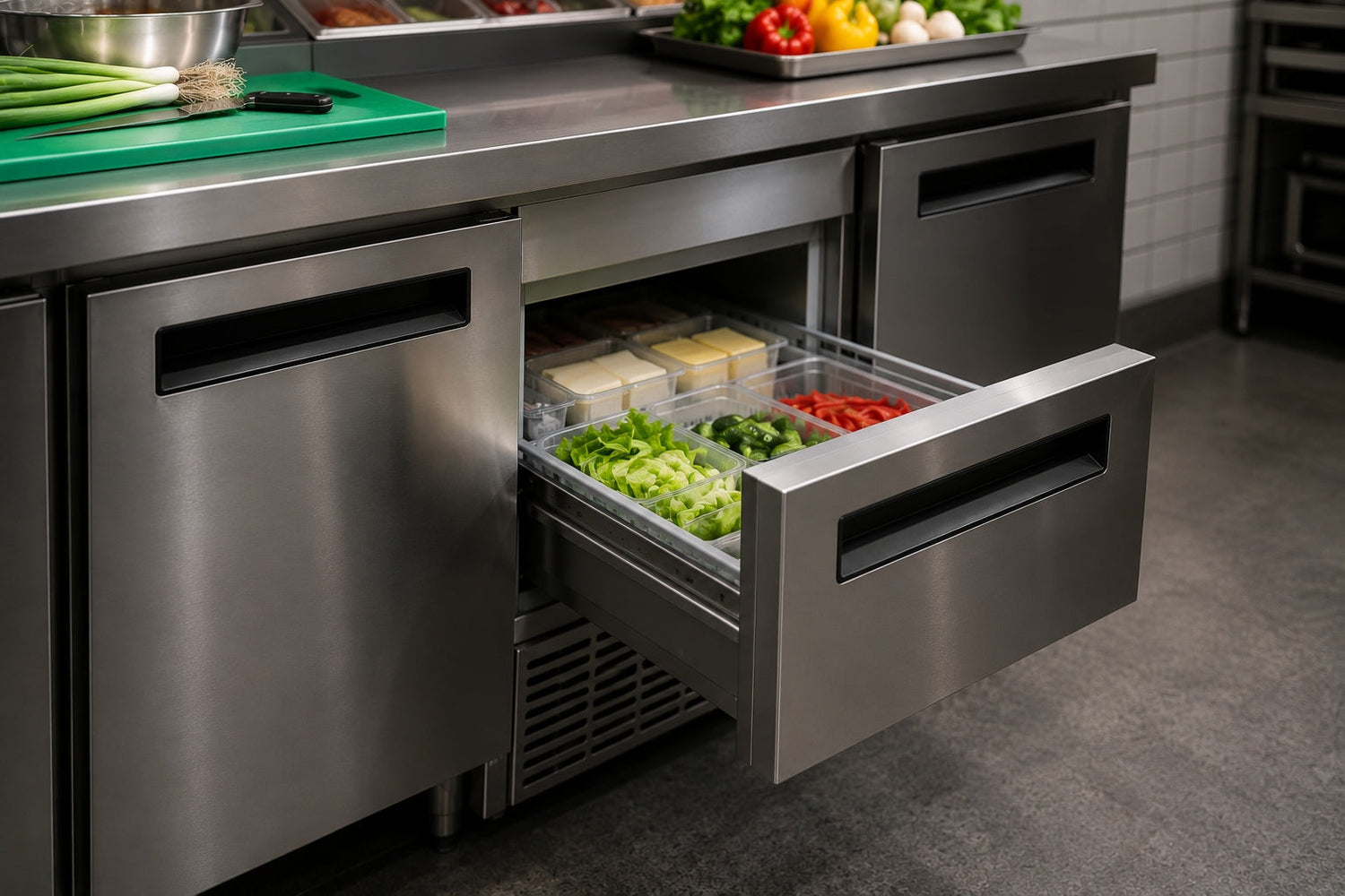 Refrigerated drawers