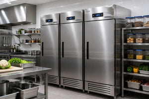 Upright freezers