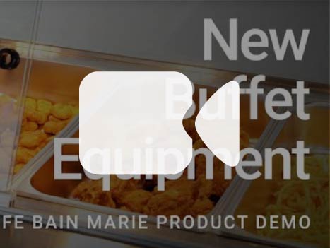 Thermaster Wet and Dry Bain Marie Display 4x1/1 GN Pans – PG150FE-XG