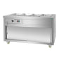 Thermaster Premium Wet and Dry Bain Marie Food Display 4x1/1 GN Pans PG150FE-XB