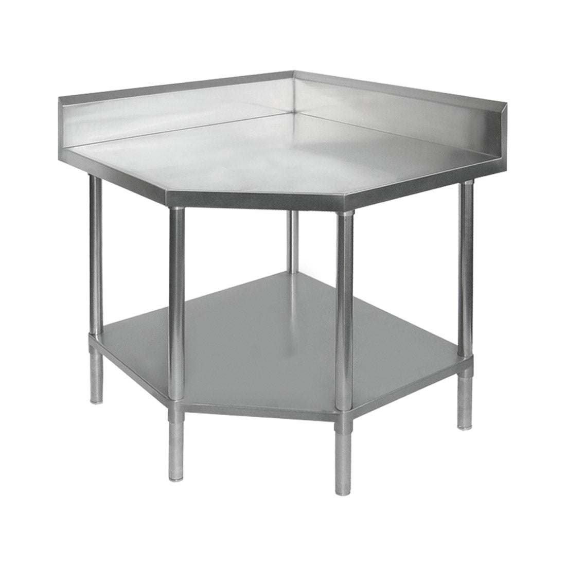 0900-6-WBCB/H – Corner Workbench with 100mm Splashback, 900x900x900mm