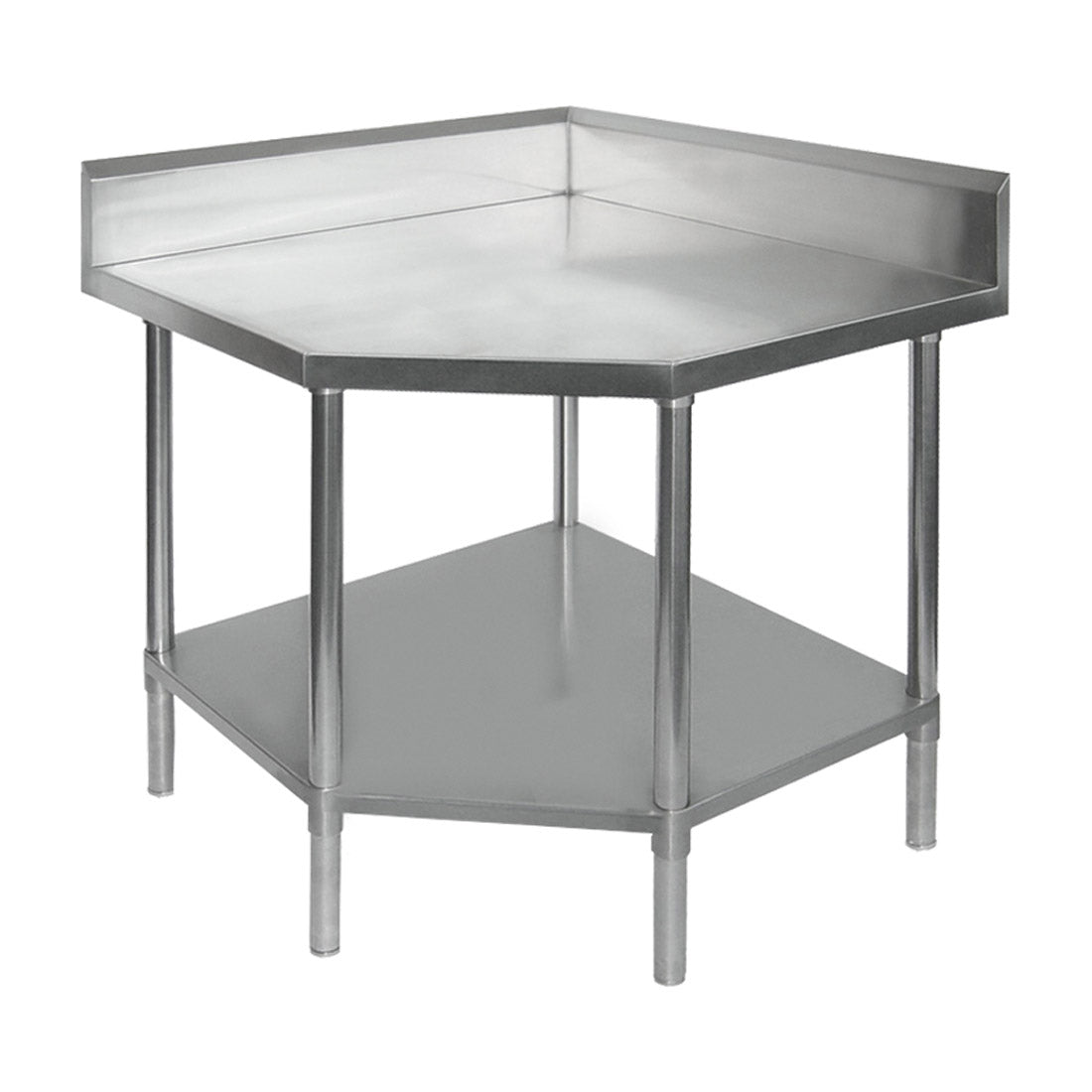 0900-7-WBCB/H – Corner Workbench with 100mm Splashback, 900x900x900mm