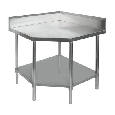 0900-7-WBCB/H – Corner Workbench with 100mm Splashback, 900x900x900mm