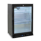 AG BEER1 – Single Door Bar Fridge - Black Body & Doors