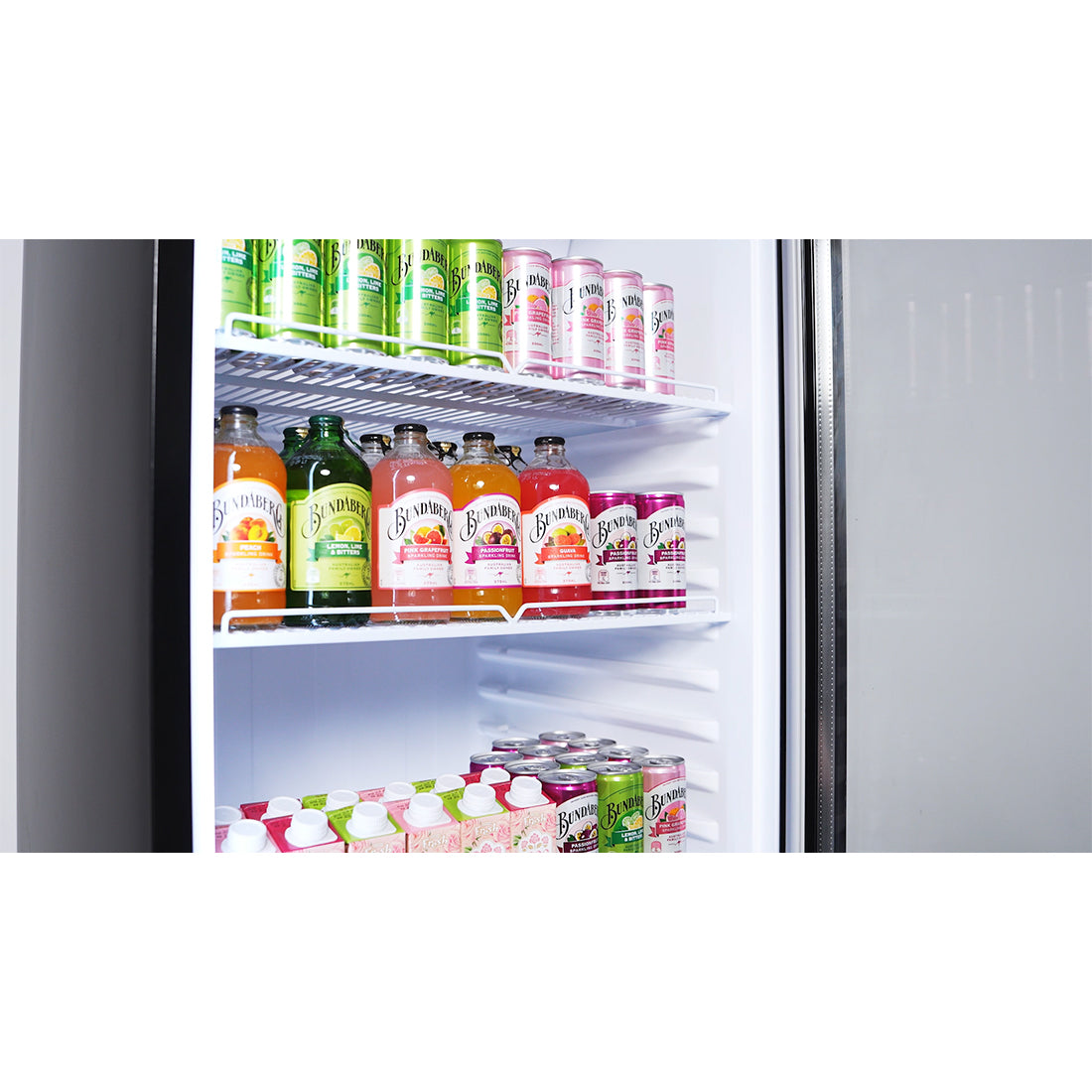 Thermaster Upright Glass Door Beverage Fridge – SDC-343B