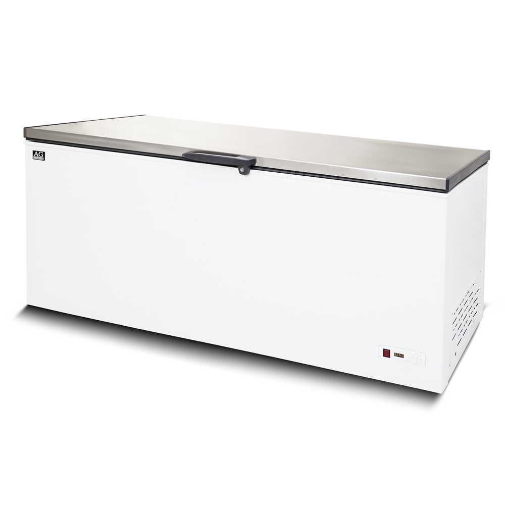 AG BD650S – Stainless Lid Chest Freezer - 550 Litres