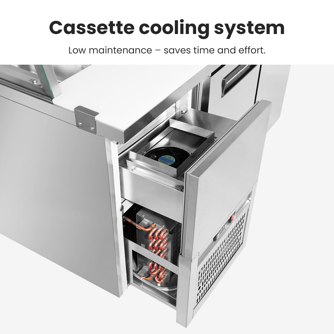 Thermaster three door DELUXE Sandwich Bar – SCB/21