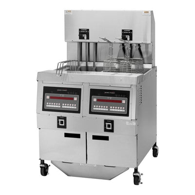 Henny Penny OEA 323 – 8000 controller – Electric – Three Well Filter Fryer Auto Lift