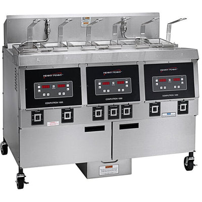 Henny Penny OFE 323 – 1000 controller – Electric – Three Well Filter Fryer