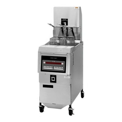 Henny Penny OGA 321 – 8000 controller – Gas – Single Well Filter Fryer Auto Lift