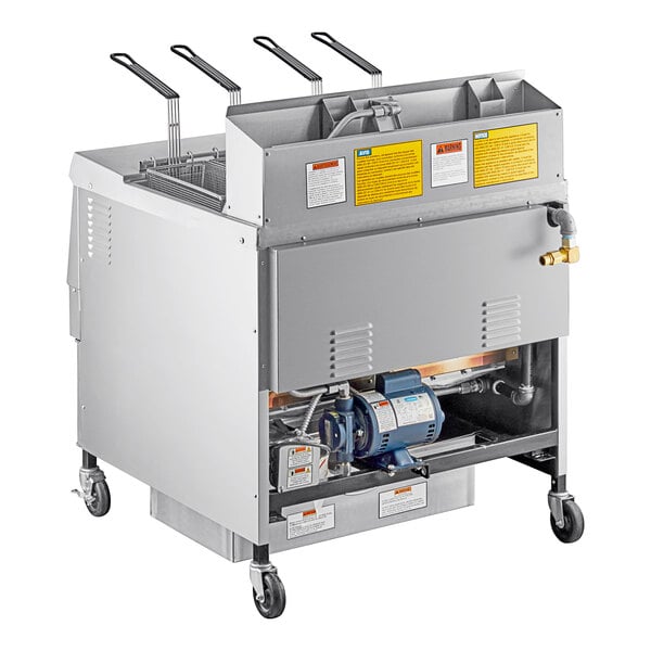 Henny Penny OFG 322 – 8000 controller – Gas – Two Well Filter Fryer