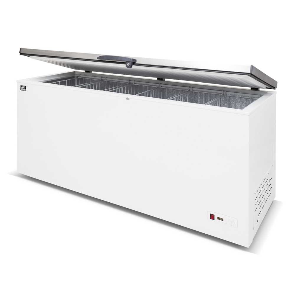 AG BD650S – Stainless Lid Chest Freezer - 550 Litres