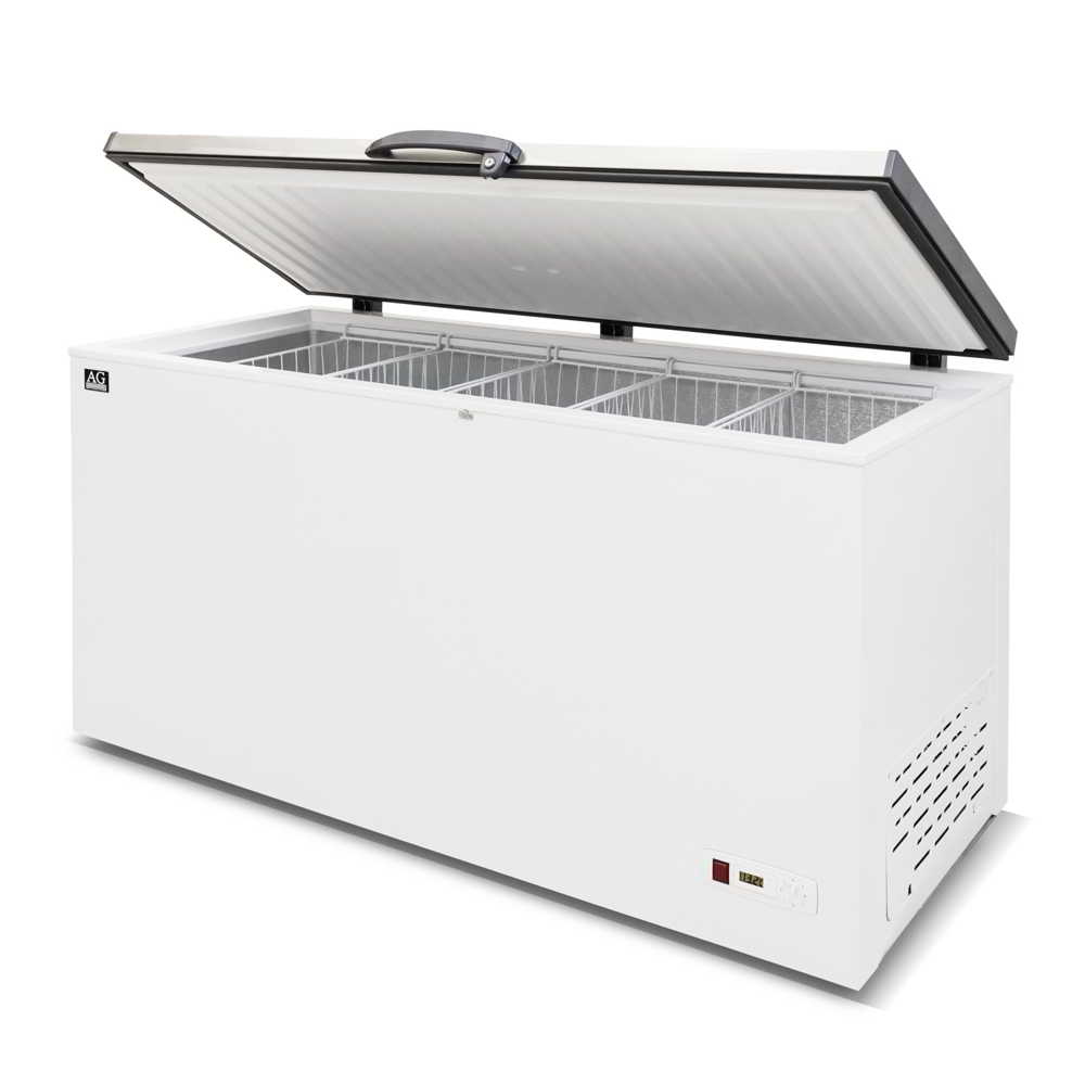 AG BD550S – Stainless Lid Chest Freezer - 450 Litres