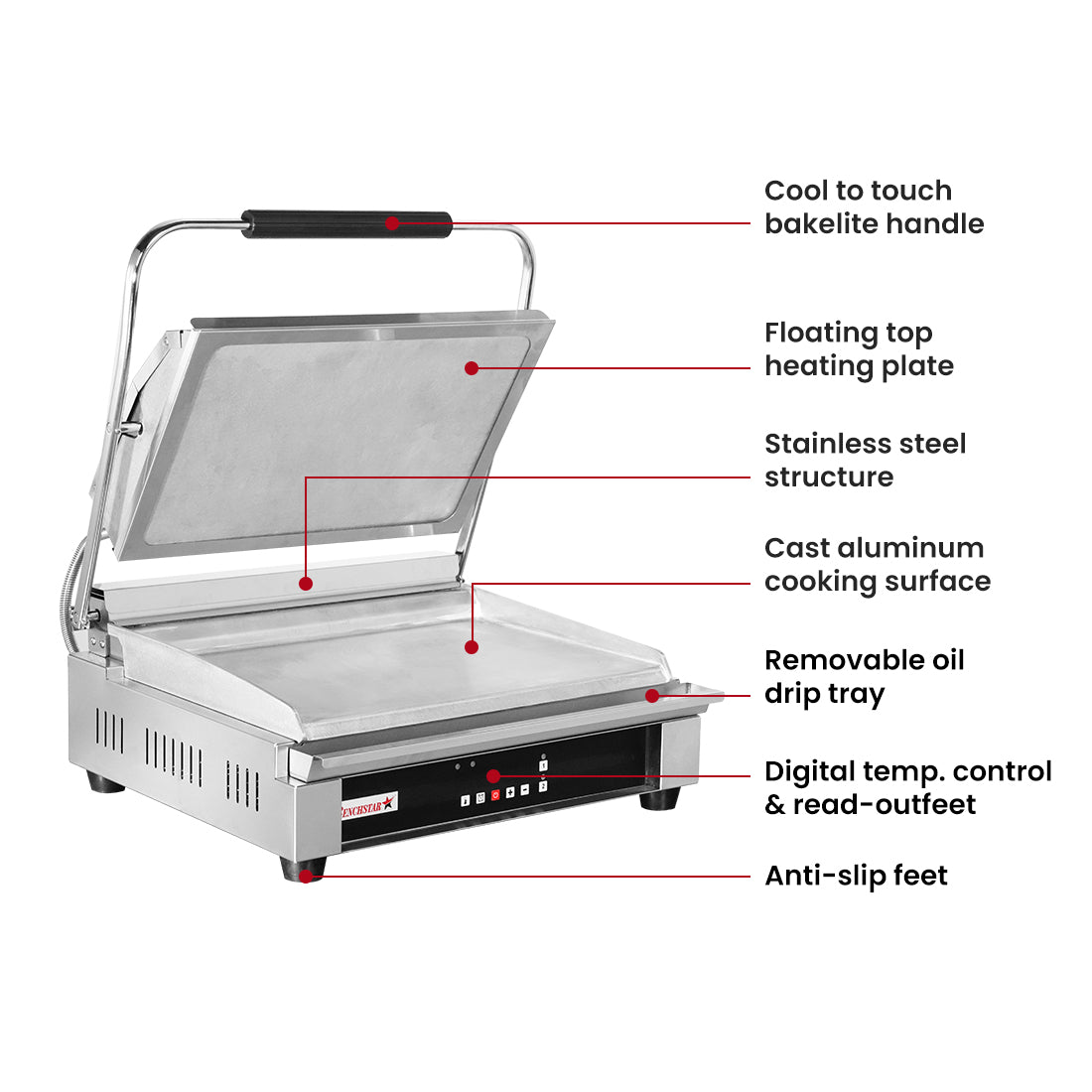 Benchstar Electric Grill Station – GH-819
