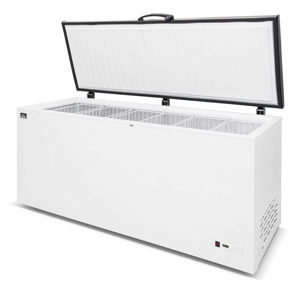 AG BD650S – Stainless Lid Chest Freezer - 550 Litres