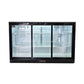 AG BEER3-SD – Three Door Bar Fridge - Black Body & Doors