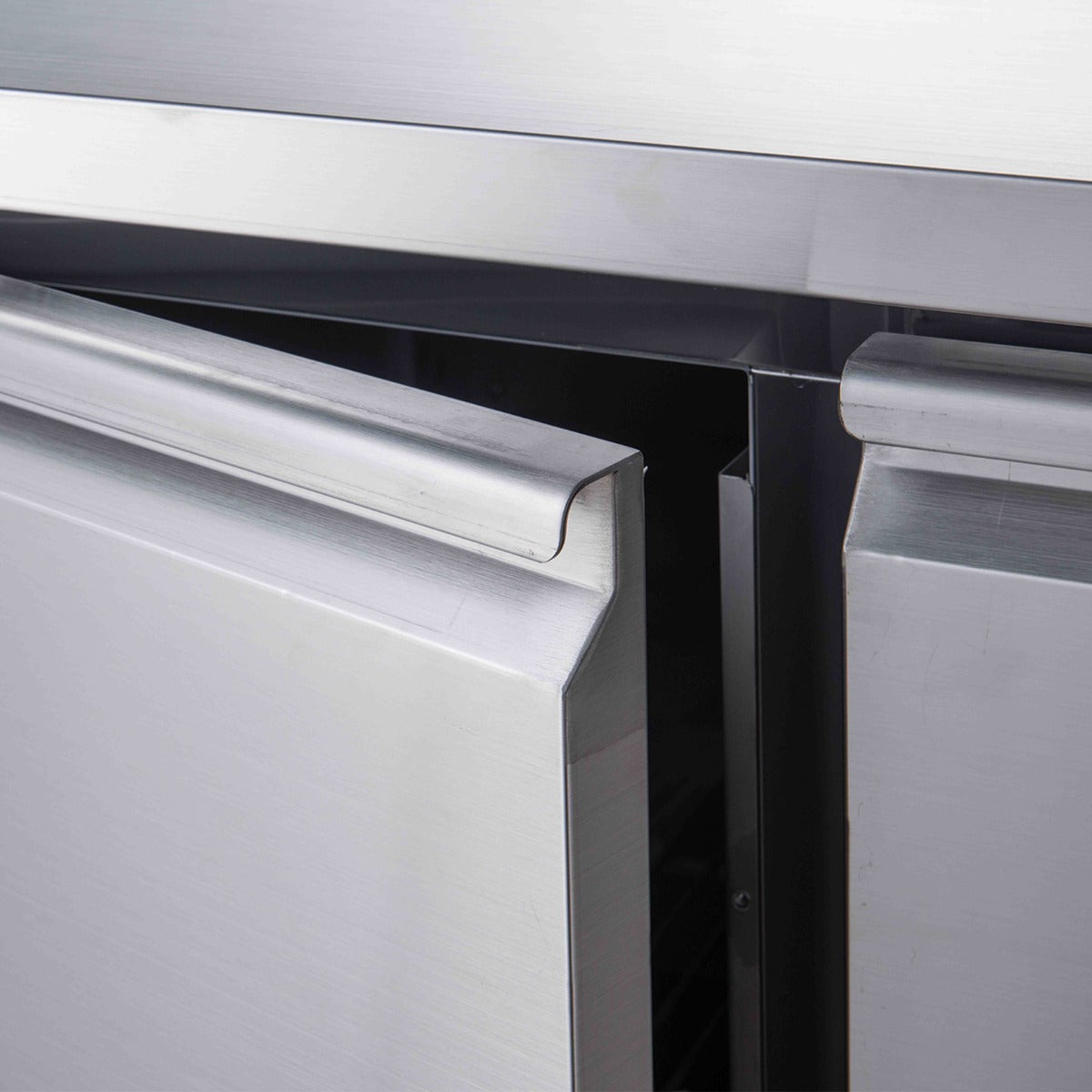 FED-X Three Door Salad Prep Fridge with Marble Top – XGNS1300E