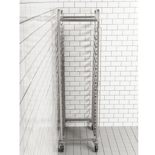 Modular System Baking tray trolley with 16 trays – 404091