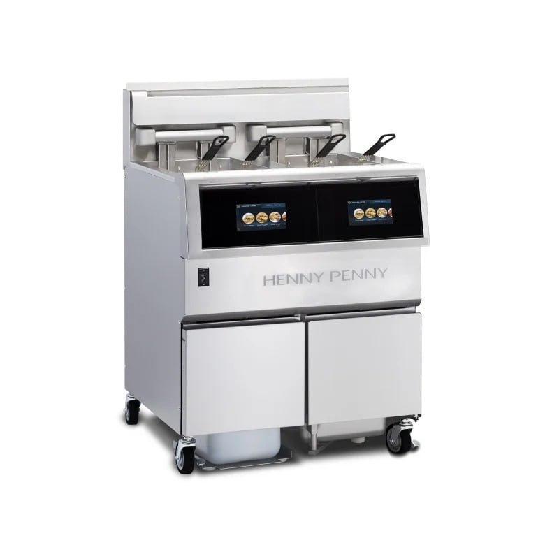 Henny Penny OFE512 – Electric – Two Well Filter Fryer