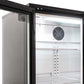 AG BEER2 – Twin Door Bar Fridge - Black Body & Doors