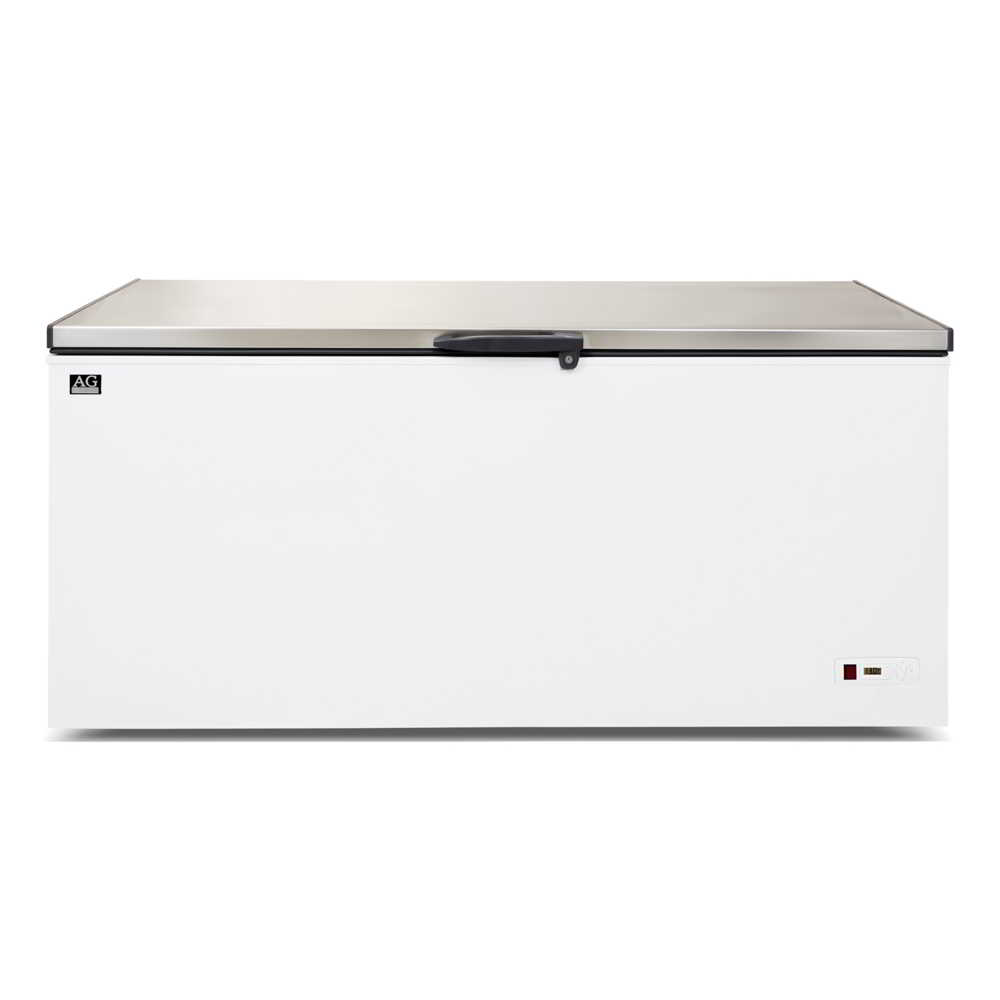 AG BD650S – Stainless Lid Chest Freezer - 550 Litres