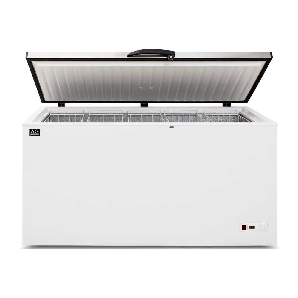 AG BD550S – Stainless Lid Chest Freezer - 450 Litres