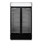 AG CU800TNG – 800L Double Door Upright Display Fridge - Glass Door