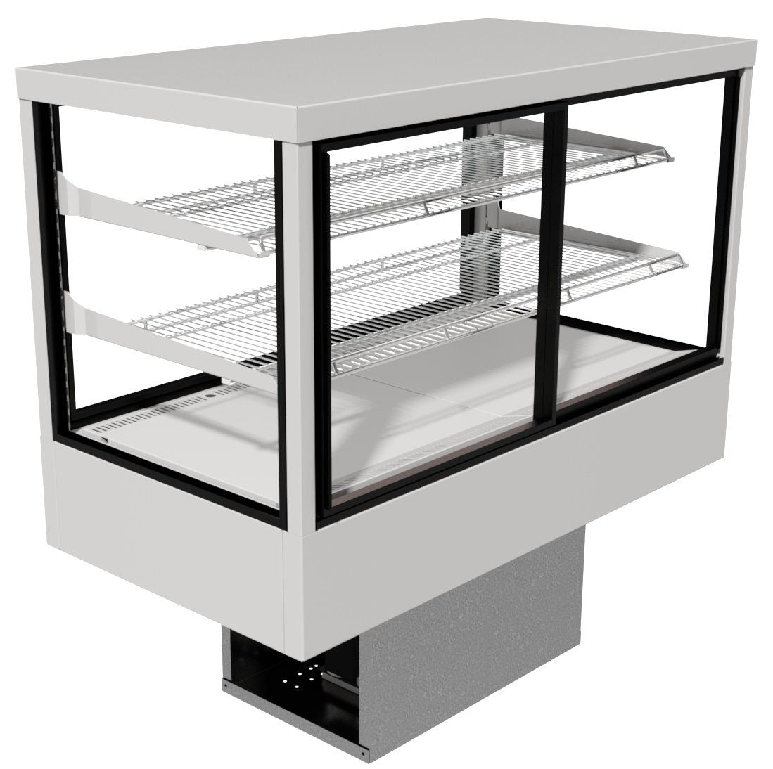 Festive Devon Chilled Display Fridge Condenser in Cradle Refrigeration