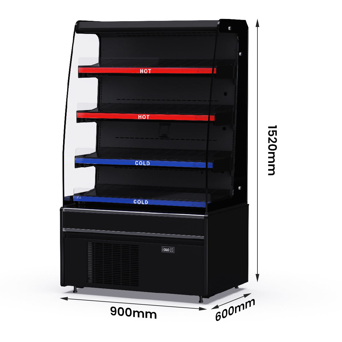 Thermaster DC-900CH – Grab & Go Hot and Cold Cabinet