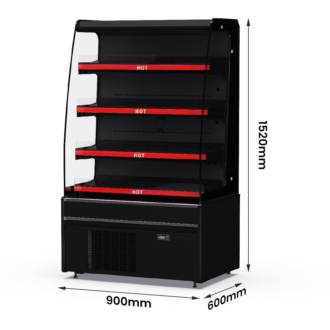 Thermaster DC-900H – Grab & Go Hot Cabinet