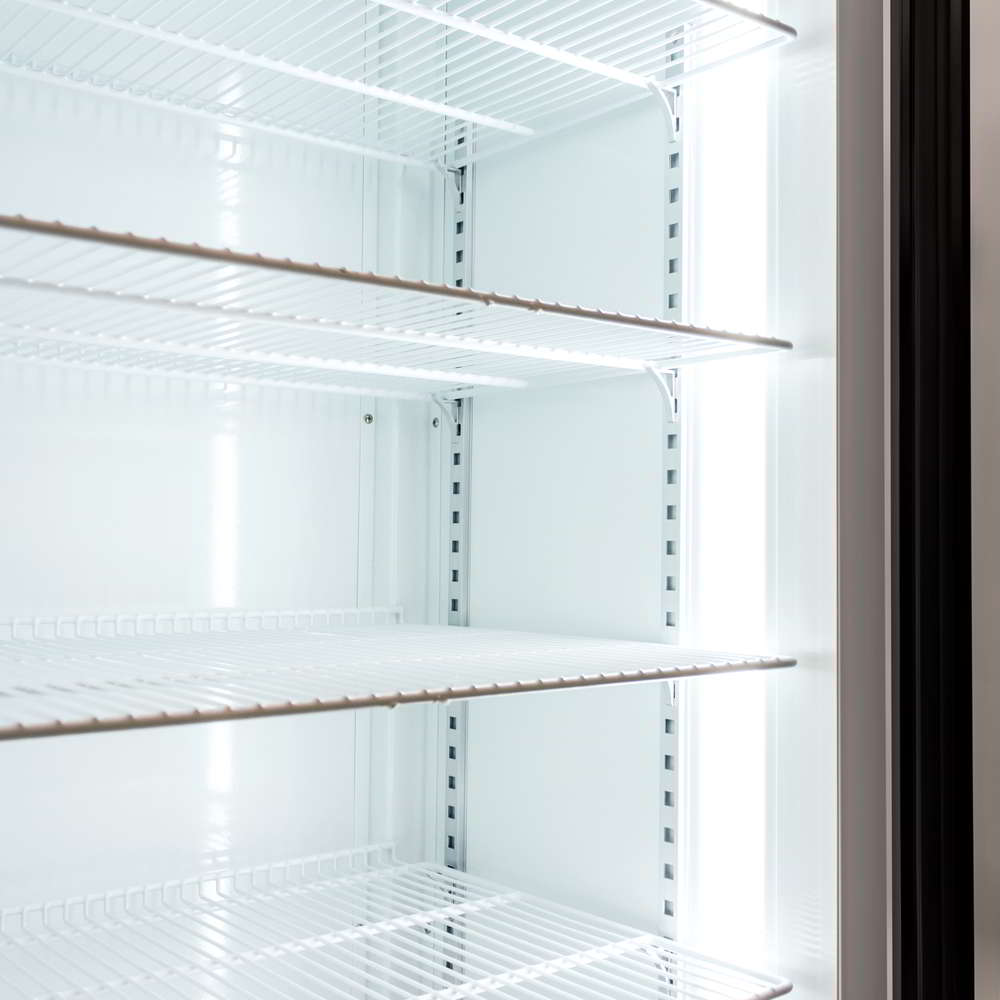 AG CU420TNG – 420 Litre Single Door Upright Display Fridge - Glass Door