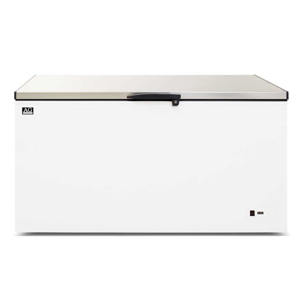AG BD550S – Stainless Lid Chest Freezer - 450 Litres