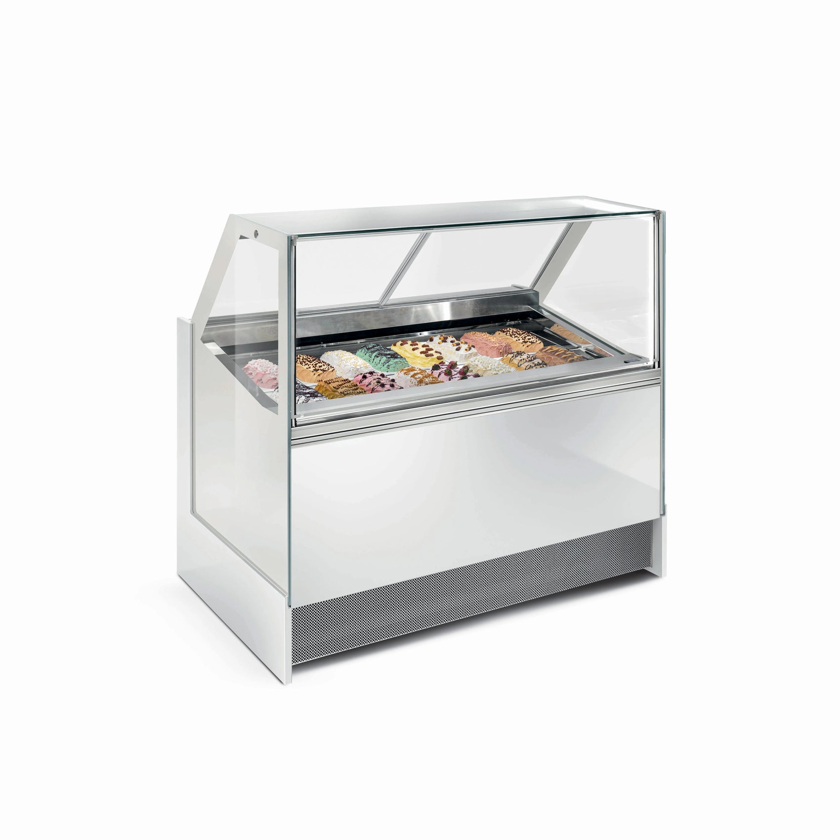 Frigomeccanica - ALBA SQUARED 11 Pan Gelato Showcase - ALBA SQ 150 L