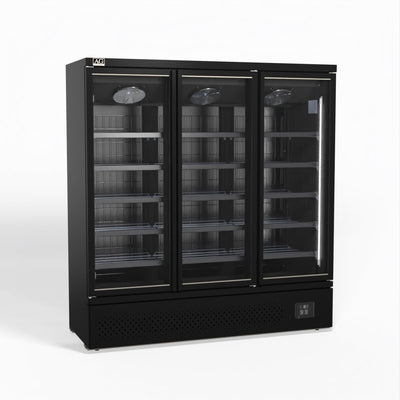 AG CSB1500 – Supermarket Three Glass Doors Upright Display Fridge - 1539 Litre