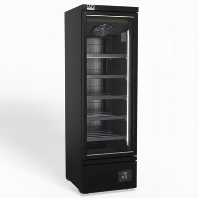 AG CSB450 – Supermarket Single Glass Door Upright Display Fridge - 450 Litre