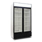 AG CU1000TNG – 1000L Double Door Upright Display Fridge - Glass Door
