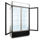 AG CU1000TNG – 1000L Double Door Upright Display Fridge - Glass Door