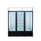 AG CU1500TNG – 1500L Triple Door Upright Display Fridge - Glass Door