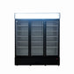 AG CU1500TNG – 1500L Triple Door Upright Display Fridge - Glass Door
