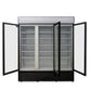 AG CU1500TNG – 1500L Triple Door Upright Display Fridge - Glass Door