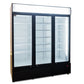 AG CU1500TNG – 1500L Triple Door Upright Display Fridge - Glass Door