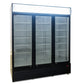 AG CU1500TNG – 1500L Triple Door Upright Display Fridge - Glass Door