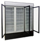 AG CU1500TNG – 1500L Triple Door Upright Display Fridge - Glass Door