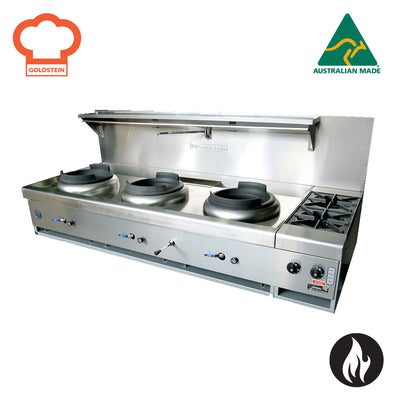 Goldstein CWA3B2 – Asian Cooking Ranges, Woks