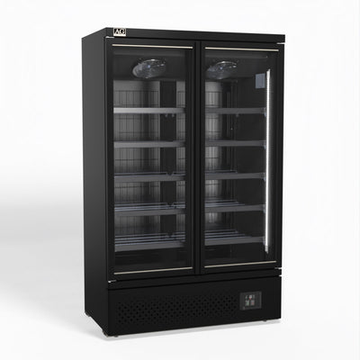 AG FSB1000 – Supermarket Two Doors Upright Display Freezer