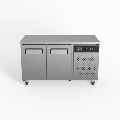 AG GNX2100BT – Commercial Two Door Worktop / Under Bench Freezer 700mm Depth