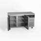 AG GNX2100BT – Commercial Two Door Worktop / Under Bench Freezer 700mm Depth