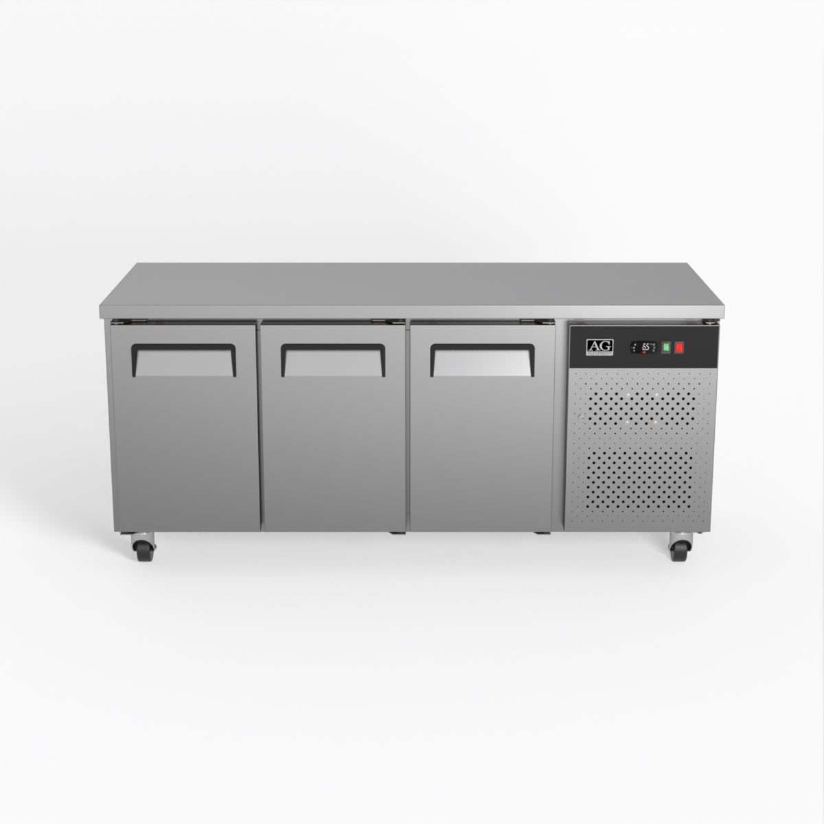AG GNX3100BT – Commercial Three Door Worktop / Under Bench Freezer 700mm Depth