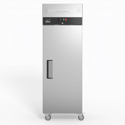 AG GNX400BT – 429 Litre Upright Single Stainless Steel Door Freezer