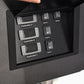Bromic HOSVM900 – Open Hot Display Semi Vertical - 900mm